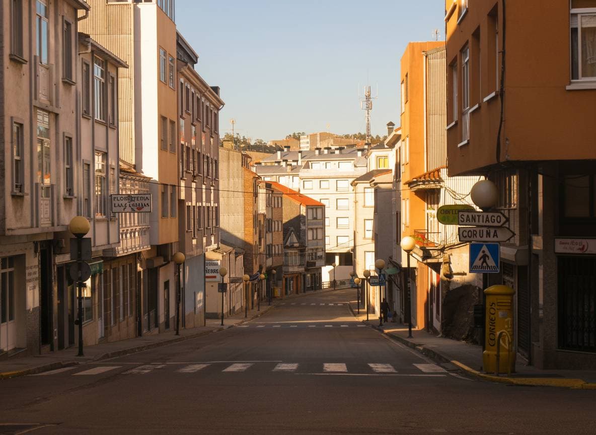 Calle principal de Ordes, A Coruรฑa โ Inmobiliaria Caxide